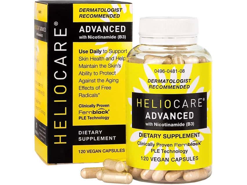 Heliocare Advanced Antioxidant Supplement with Nicotinamide